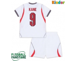 England Harry Kane #9 Replik Heimtrikot Kinder WM 2026 Kurzarm (+ Kurze Hosen)